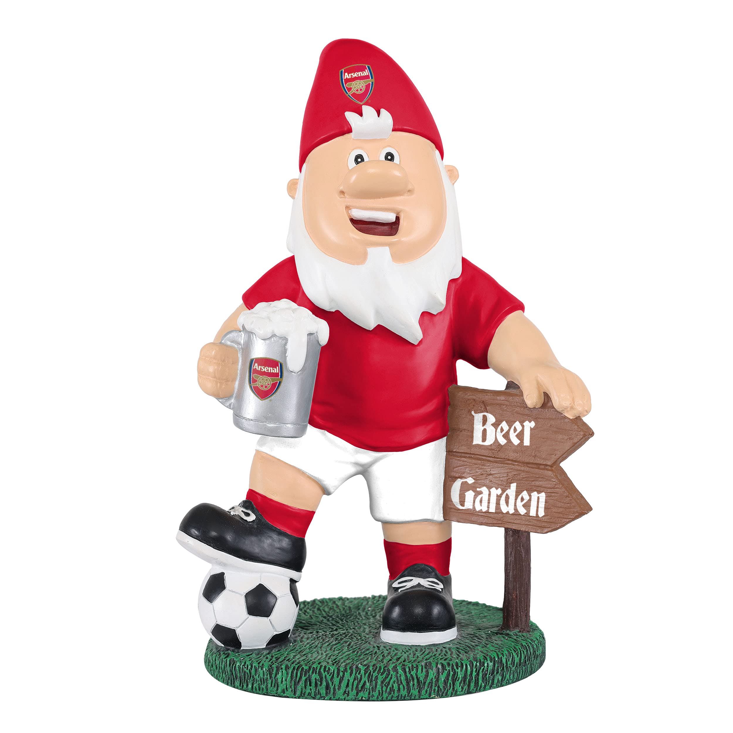 Premier League Football Arsenal FC Fan Beer Garden Gnome