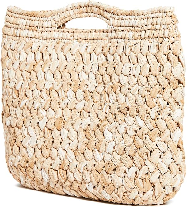 caterina bertini straw tote