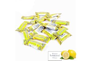 Gem Gem Ginger Candy Chewy Ginger Chews (1 Pound Bulk Pack) (Lemon)