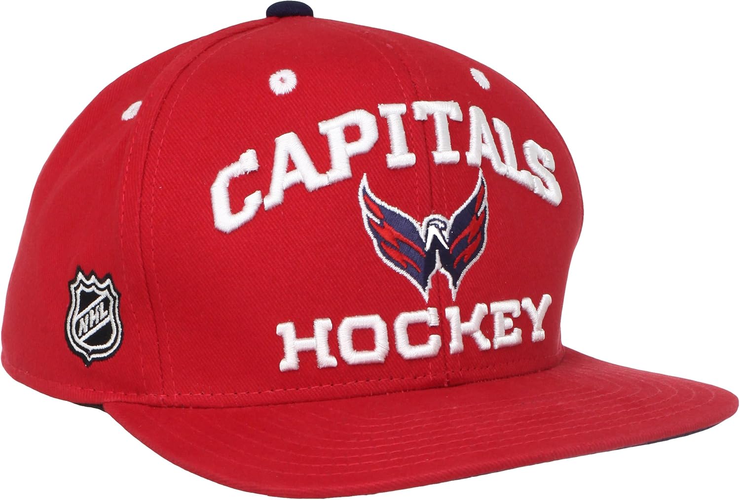NHL Washington Capitals Locker Room Snapback Hat Sports