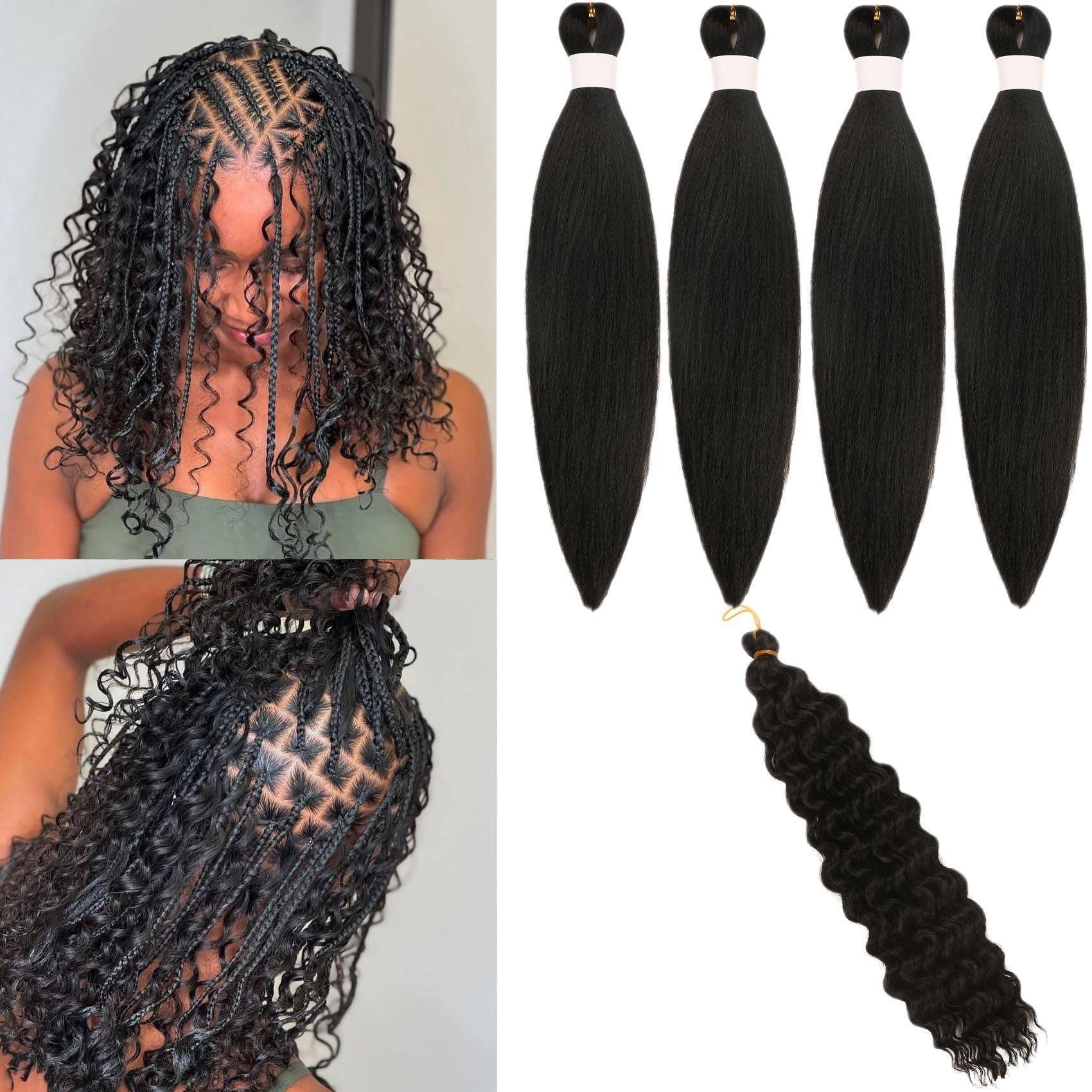 Boho Braiding Hair for Bob Boho Braids Pre