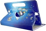 Mobile Stuff 10" 10.1" Tablet Case Folio Leather Stand 360 Rotary w/ Stylus view 5