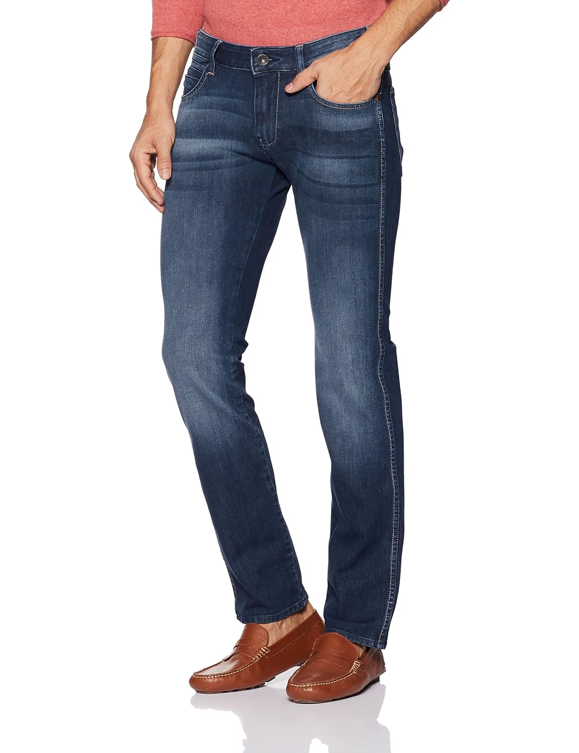 wrangler men's slim fit jeans