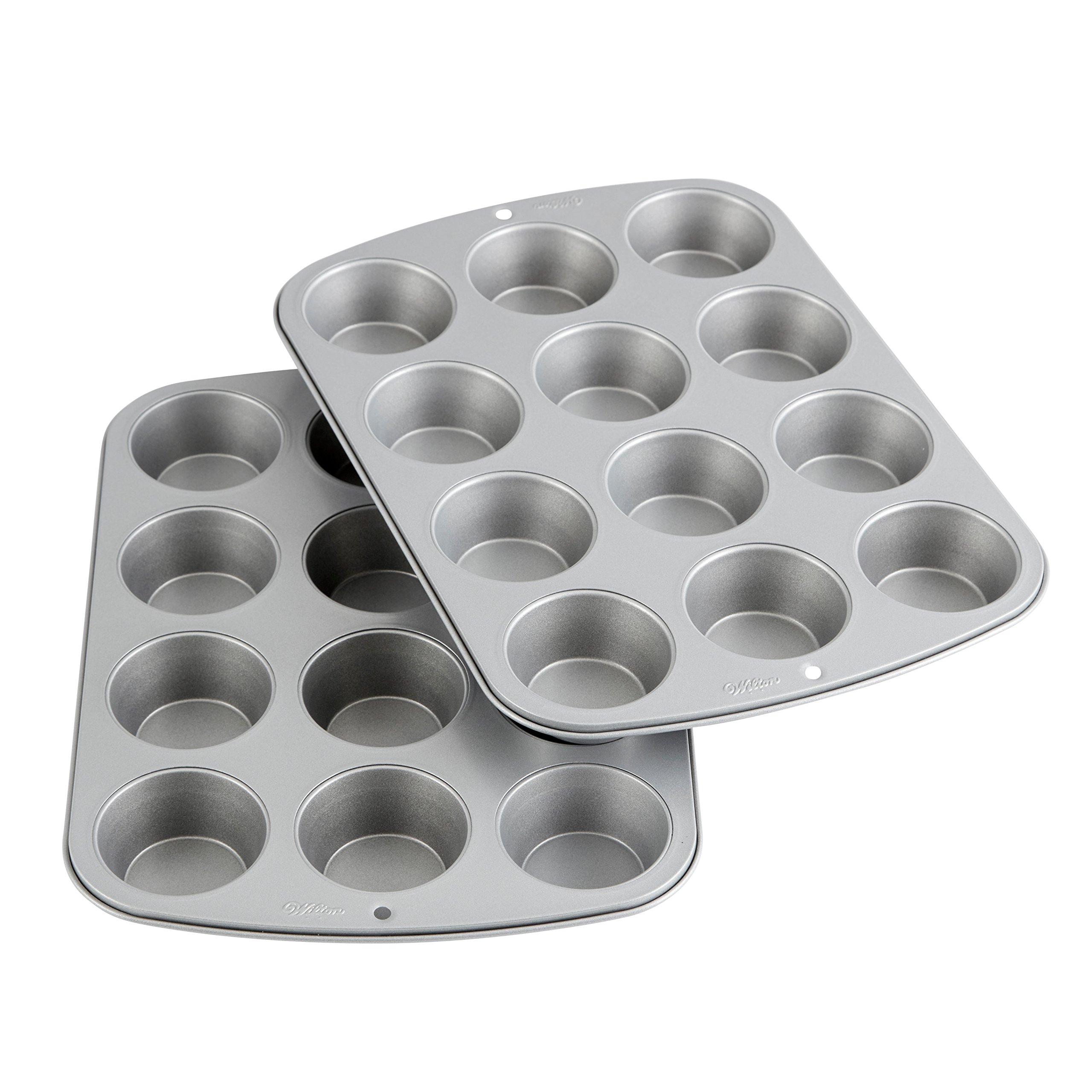 Muffin Tin, Recipe Right, Non Stick, Standard, 12 Holes, Multipack of 2 โ image 1