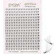 EMEDA 320 Fans Premade Lash Fans Pointy Thin Base XL Boxes Premade Fans Eyelash Extensions Stable D Curl Lash Extension Premade Fans Pre Fanned Volume Lash Extensions (10D-0.07-D-8-15mm)