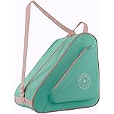HEXIFUL Skate Bag for Ice, Inline, Roller &amp; Quad Skates - Kids &amp; Adults