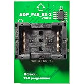SUGTSUGT TSOP48 Nand Socket for with Xgecu T48 ADP_F48_EX-2 V2.0 Flash Adapter only USE On T48 Programmer ICS Chip Reader Writer Programmer