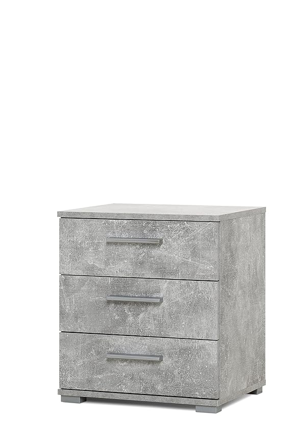 Nachttisch Komo - Nachtkommode (B/H/T: 45 x 50 x 34 cm) verschiedene Farbdekore