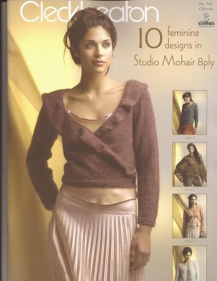 Amazon Com Cleckheaton Knitting Pattern Book 941 10 Amazon Com Cleckheaton Knitting Pattern Book 941 10