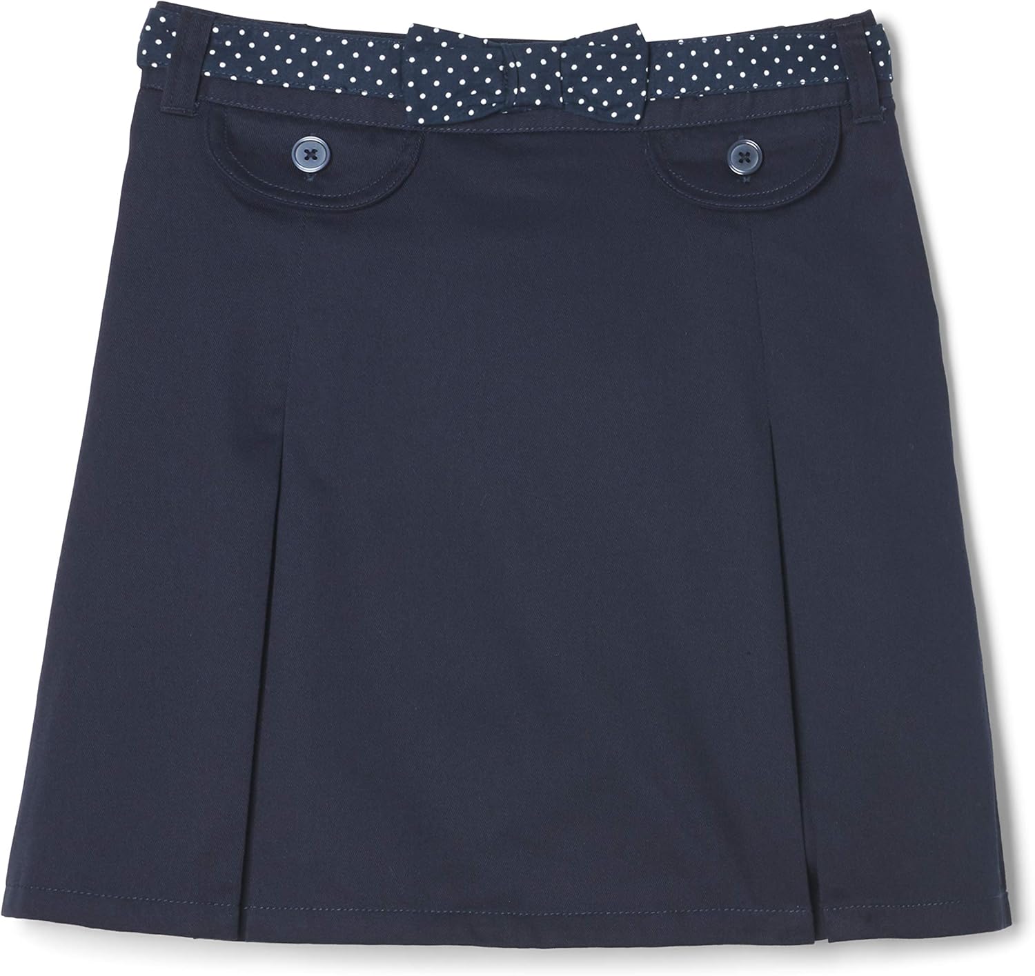 French Toast Girls' Polka Dot Belted Scooter: Clothing