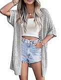 Zeagoo Women's Summer Lightweight Cardigans Short