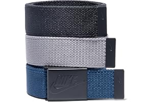 Nike Men's 3 Pack Golf Web Belt