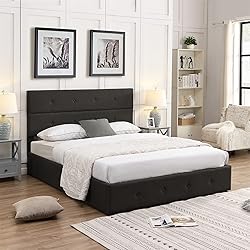 Harper & Bright Designs Lift Up Storage Bed Queen