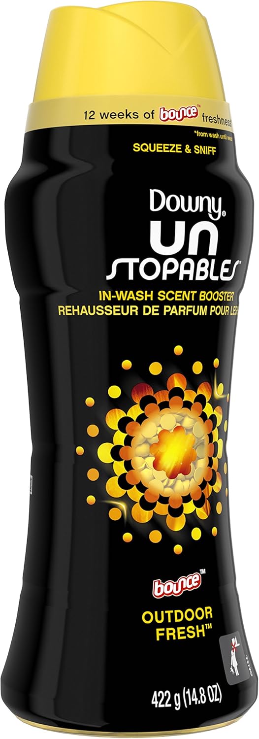 Downy Unstopables In-Wash Scent Booster Beads, Bounce Outdoor Fresh Scent, 14.8 oz: Health & Personal Care