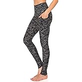 ALWAYS Women's Yoga Leggings - High Waist Premium Soft Solid Stretch High Waist Legging Pants