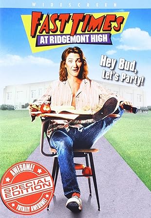 Amazon Com Fast Times At Ridgemont High Sean Penn Jennifer Jason Leigh Judge Reinhold Phoebe Cates Ray Walston Brian Backer Robert Romanus Scott Thomson Vincent Schiavelli Forest Whitaker Eric Stoltz Nicolas Cage Anthony