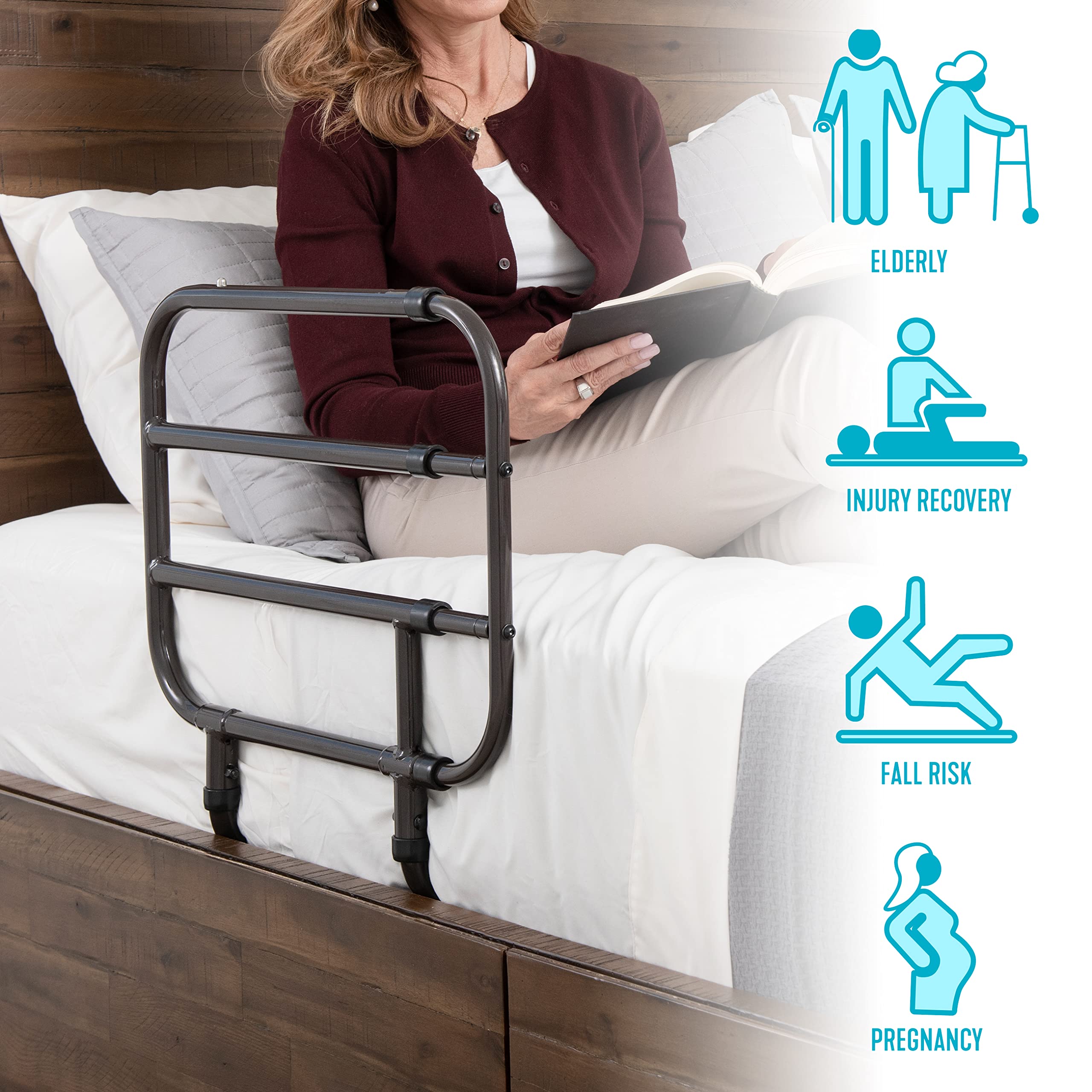 Mua Able Life Bedside ExtendARail, Adjustable Senior Bed Safety Rail