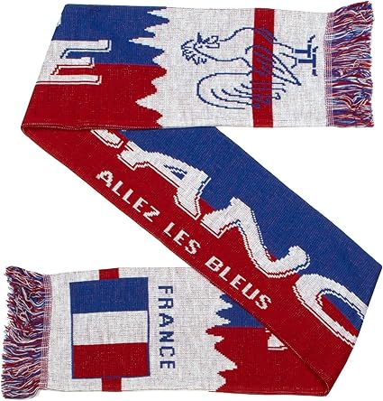 france soccer scarf