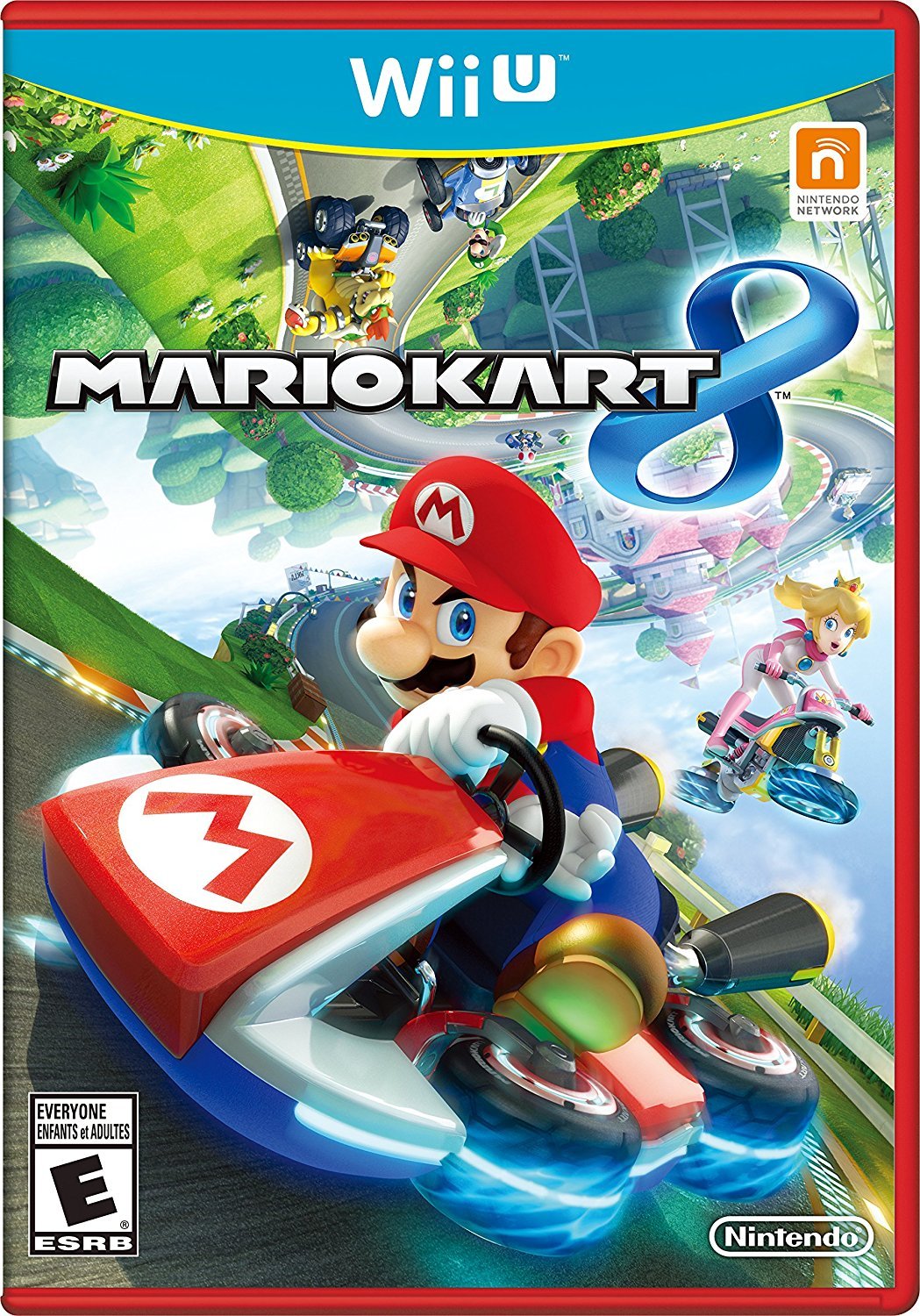 Amazon Com Nintendo Wii U 32gb Mario Kart 8 Physical Disc Deluxe Set Premium Pack Video Games