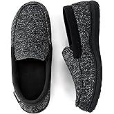 RockDove Men's Tweed Memory Foam Moc Slipper