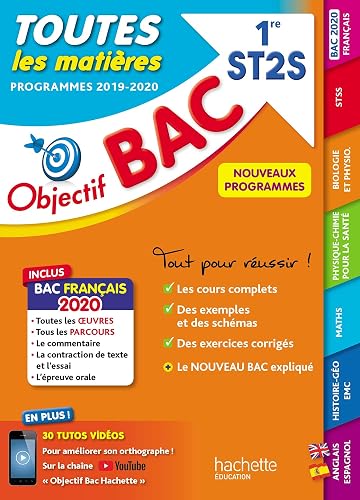 Download Objectif Bac - Toutes les matières 1ère ST2S PDF