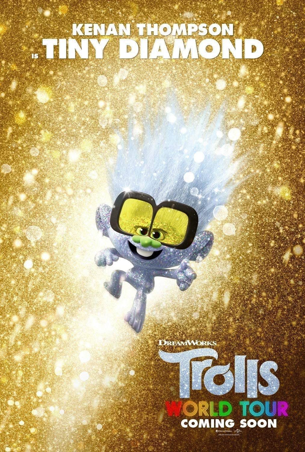 Kirbis Trolls World Tour Movie Poster Wall Decor 14" x 21" (NOT A DVD)