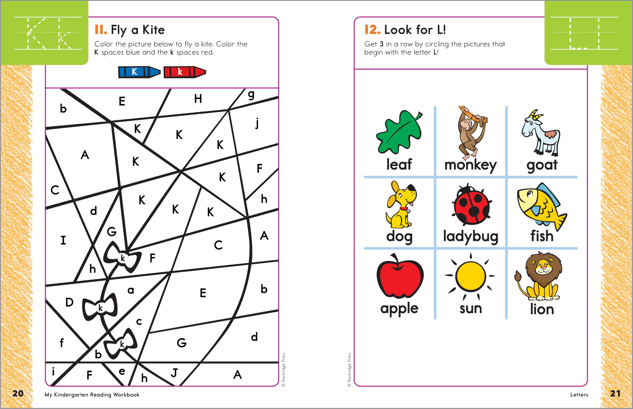 My Kindergarten Reading Workbook: 101 Games and Activities to Support Phonics and Sight Words