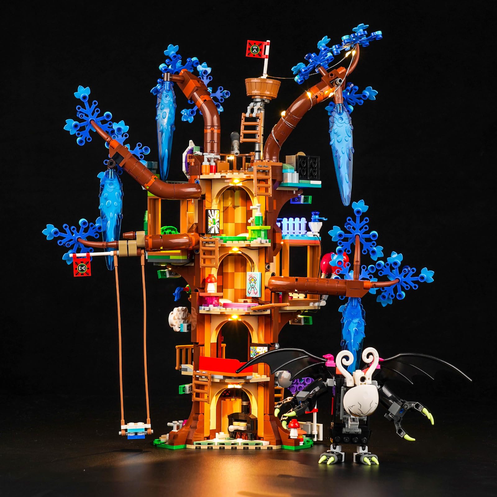 Light Kit for Lego Fantastical Tree House 71461, Lighting Set for Lego 71461 DREAMZzz Fantastical Tree House - Not Include Models, Just Light Kit — image 1