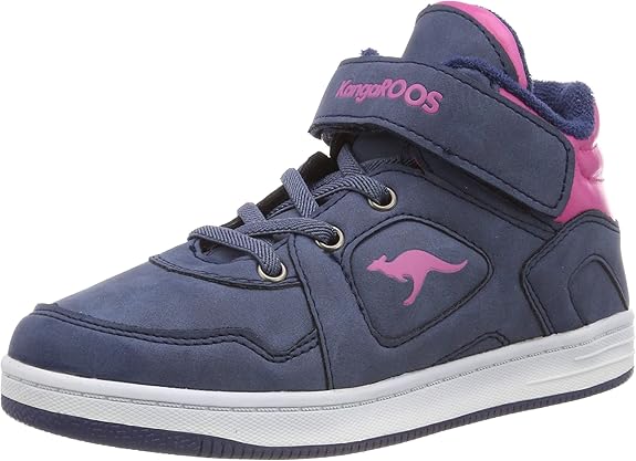 KangaROOS Unisex K-bluerun 700 V B Sneaker - Leichter Ledersneaker Mit Tasche