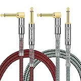 OTraki 2 Pack Guitar Cables 3FT Electric Instrument