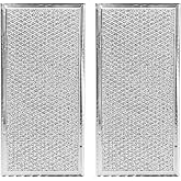 2PCS 040002435 Ice Maker Air Filter Fits for Manitowoc, Aluminum, Not Easy to Bend, Corrosion-Resistant