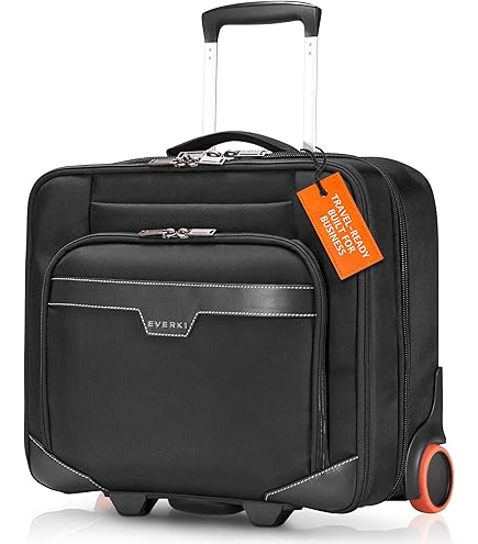 Carry On EVERKI Wheeled Carry-On Laptop Bag Lightweight Trolley