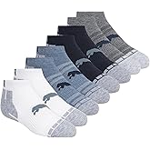 PUMA Kids' Low Cut Extra Cushion & Arch Support Socks (8-Pack)