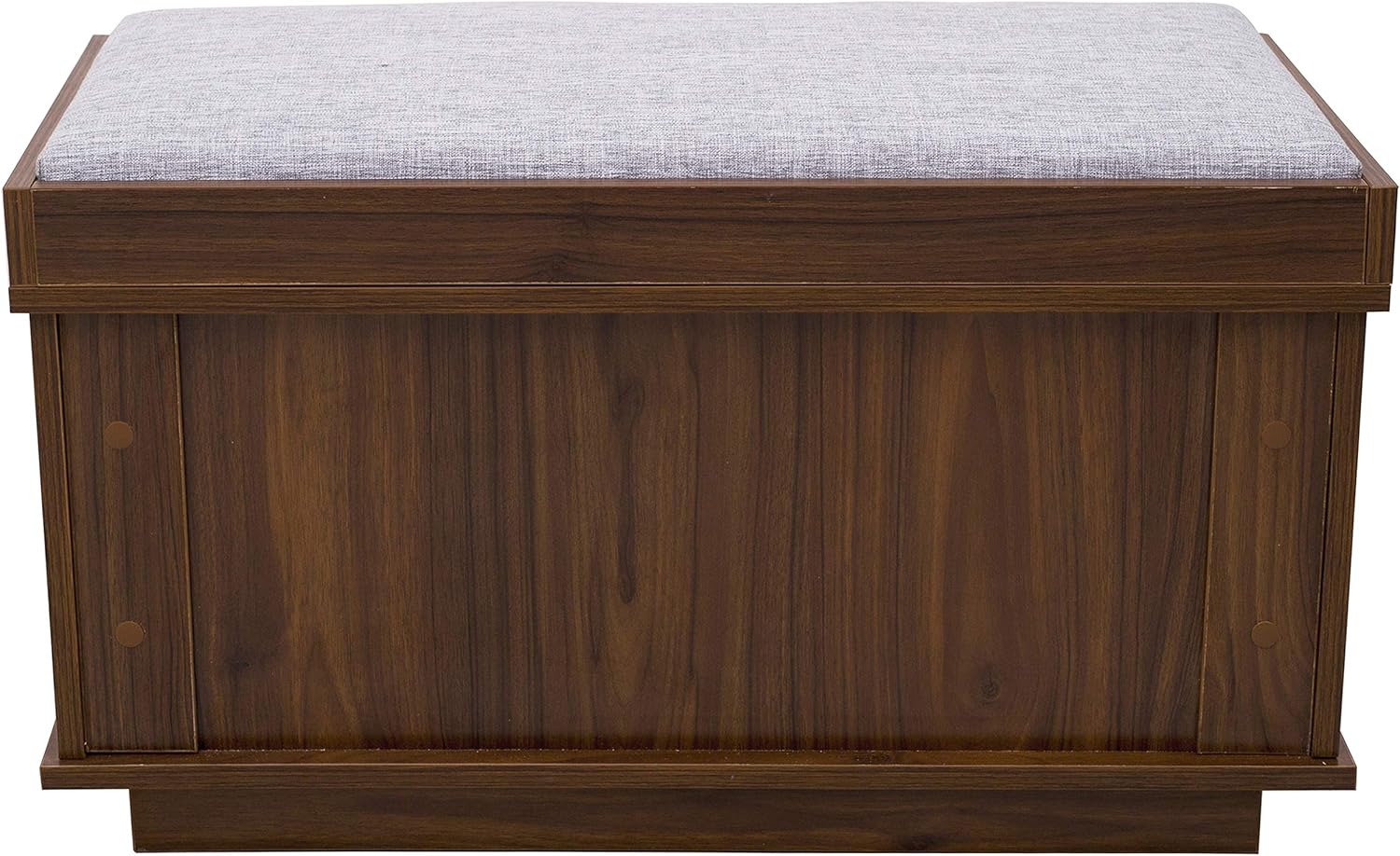  Brand – Ravenna Home Upholstered Entryway Cushioned Storage Bench - 31 1/2-Inch, White: Furniture & Decor