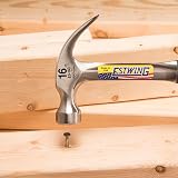 Estwing 16oz Claw Hammer Smooth Face Curved Claw Cushion Grip Blue USA view 5