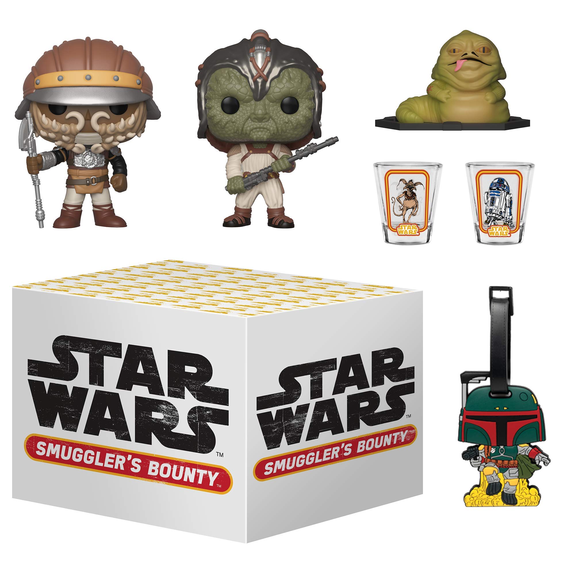 Funko Star Wars Smuggler's Bounty Box, Jabba's Skiff Theme, December 2018, Multicolor