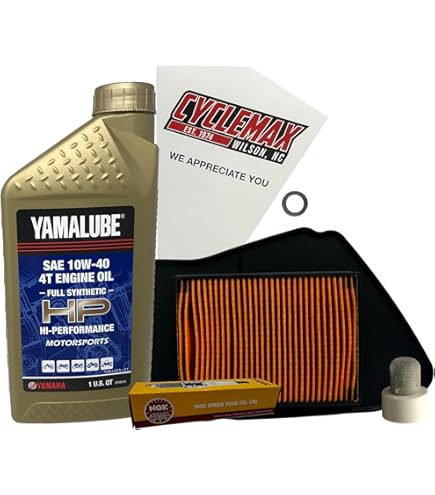 yamaページ Amazon.com: Cyclemax Standard Yamalube Tune-Up Kit fits 2012