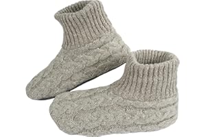 BenSorts Fuzzy Slipper Socks for Women Non Slip House Socks with Grips Gifts