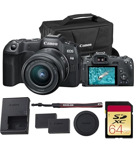 Amazon.com : Canon EOS R8 Full-Frame Mirrorless Camera – 24.2MP