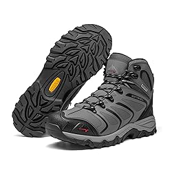 NORTIV 8 Men's Ankle High Waterproof Hiking Boots