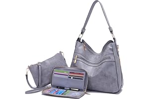 YZAOLL Women Large Crossbody Bags Ladies Satchel Shoulder Handbags Purse and Wallet Set for Women Totes Hobo Purses