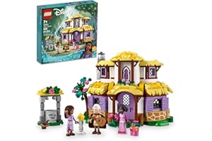 LEGO Disney Wish: Asha’s Cottage 43231 Building Toy Set, A Cottage for Role-Playing Life in The Hamlet, Collectible Gift This Holiday for Fans of The Disney Movie, Gift for Kids Ages 7 and up
