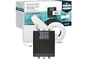 SureCall Fusion Professional 2.0 5G Ultra-Wideband Cell Phone Signal Booster up to 17000 sq ft, Boost 5G/4G LTE All Canadian 