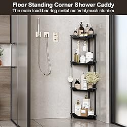 Orimade Rustproof 4 Tier Floor Standing Corner