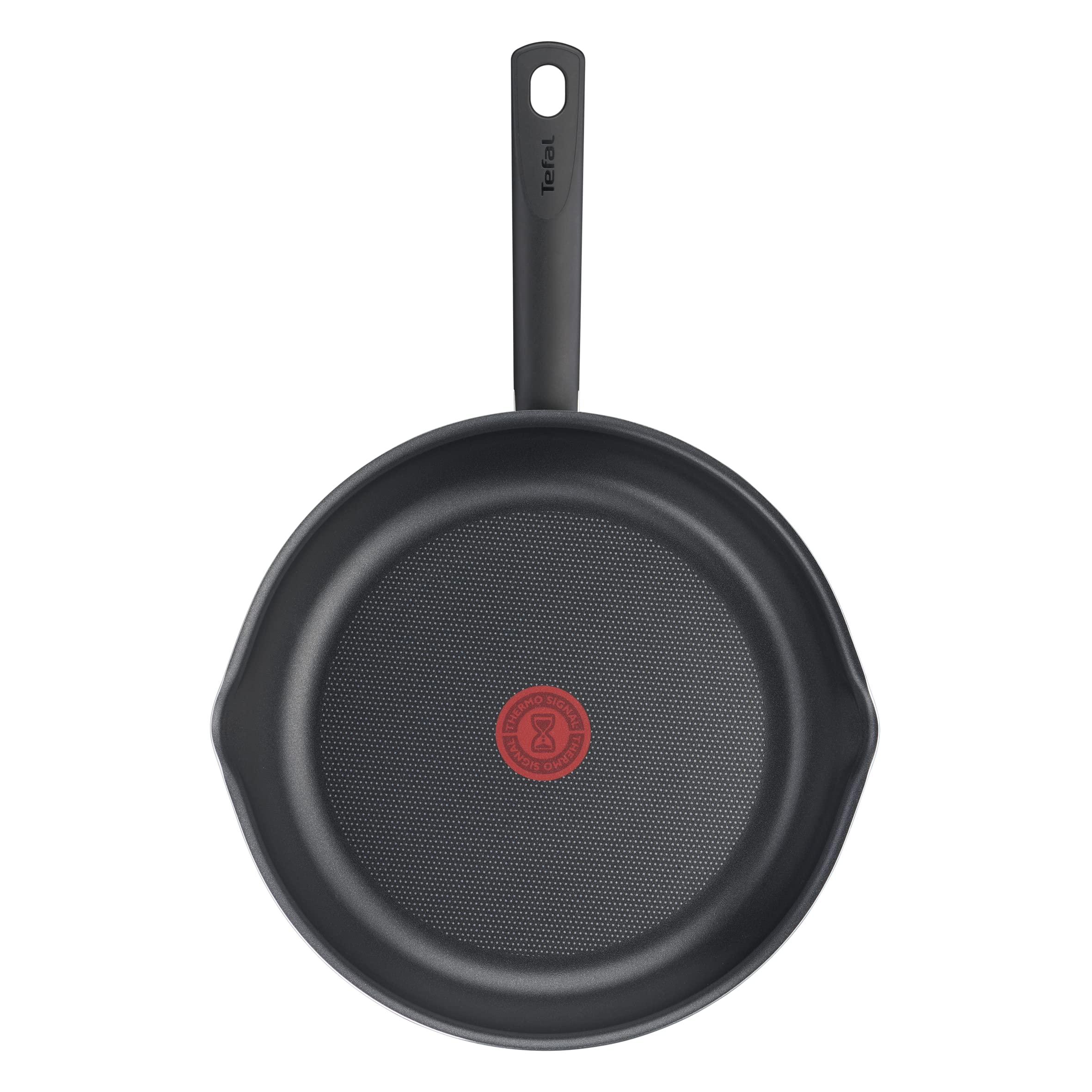 Tefal Day by Day On 24 cm Frying Pan, Non Stick, Aluminium, Black, All hobs Compatible excluding Induction, B56404AZ