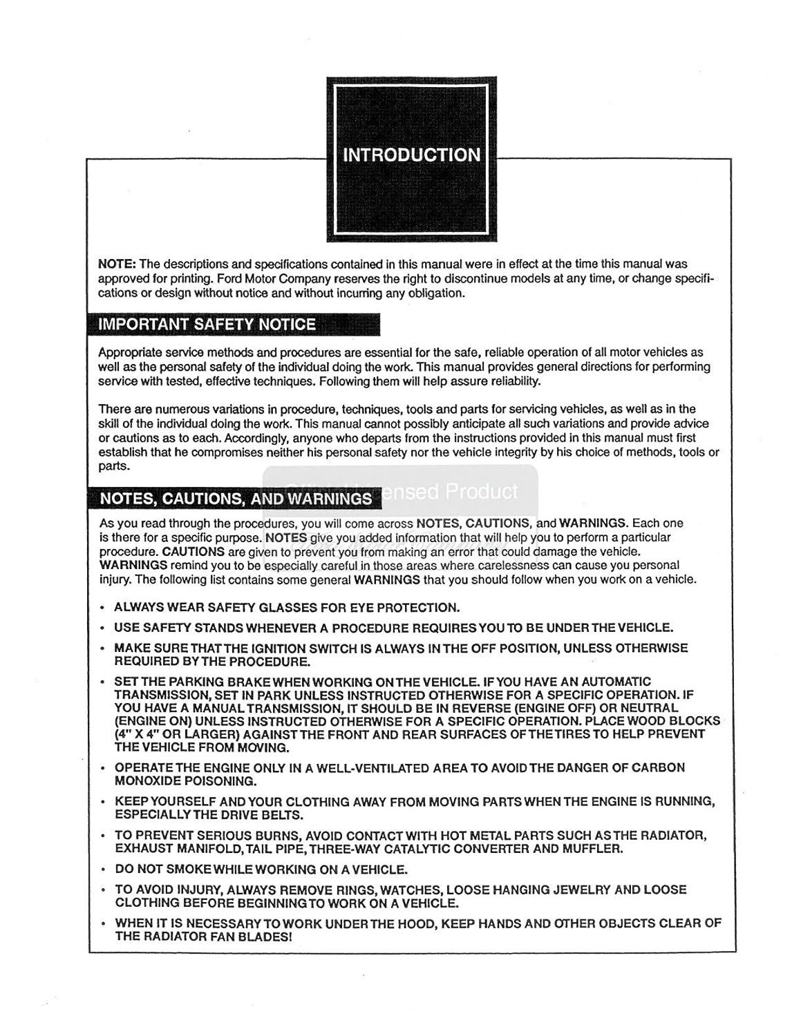 Amazon.com: bishko automotive literature 2000 Ford Explorer Mercury  Mountaineer Shop Service Repair Manual Book Engine: Automotive