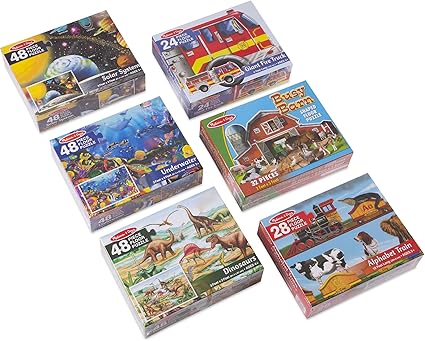 Amazon Com Melissa Doug 49 Piece Floor Puzzle Includes Solar