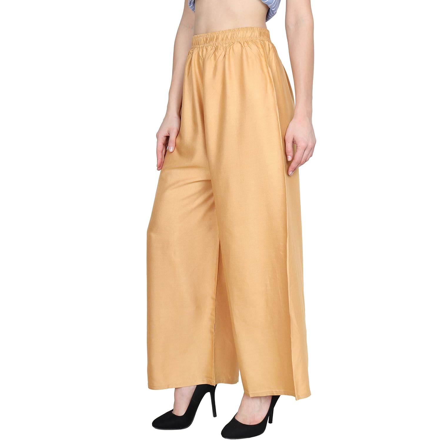 eldino women's rayon palazzo pant