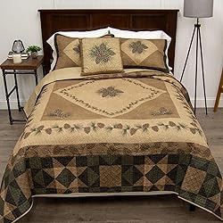 Donna Sharp Queen Bedding Set - 4 Piece - Antique