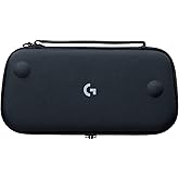 Logitech G Cloud Gaming Handheld Official Carrying Case - Protective Hard Exterior, Detachable Strap - Black